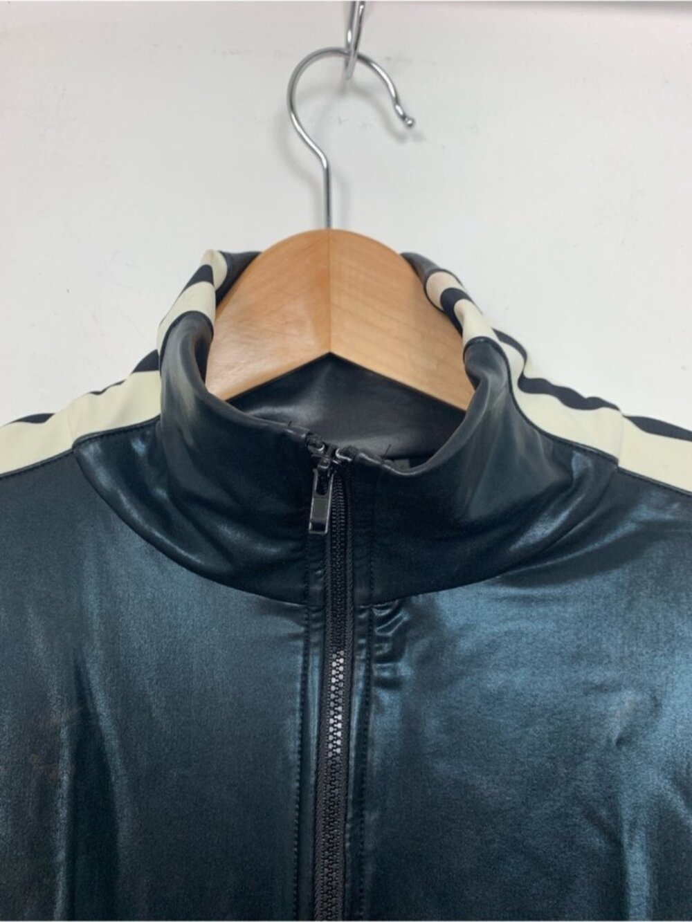 Norma Kamali Side Stripe Bomber Jacket - Picture 3 of 7
